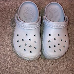 Crocs, mineral blue color